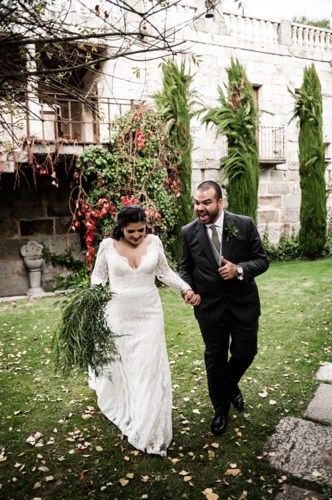Boda internacional en el Palacio de Esquileo